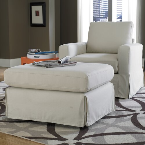 SoFab Lily Chair and Ottoman 1077S 20 SFB110 24089