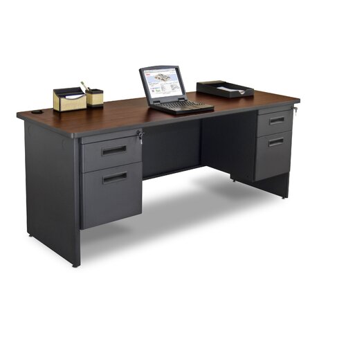 Marvel Office Furniture Pronto Double Pedestal Locks with 2 Keys Computer Des