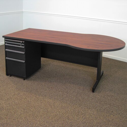 Marvel Office Furniture Teachers 72 Conference Desk ZTCD7230 Finish Dark Ne