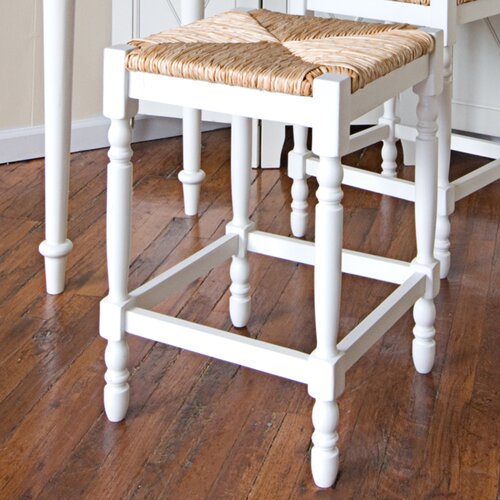 Carolina Cottage Hawthorne 30 Bar Stool 2663 AW Finish Antique White