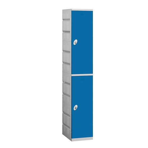 Salsbury Industries Assembled Double Tier 1 Wide Locker  92168