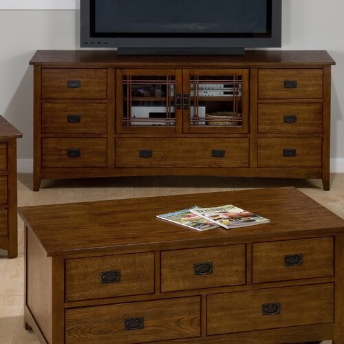 Jofran Mission Hill 70 TV Stand 037 9