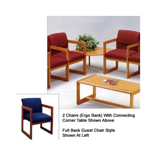 Lesro Classic Two Chairs with Full Back C2421G3