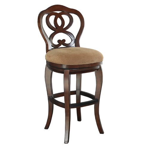 Hammary Hidden Treasures Swivel Bar Stool  T73185 00 / T73185 22 Frame Finish