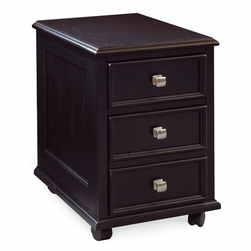 Hammary Camden 2 Drawer Mobile Filing Cabinet 919 941 / 920 941 Finish Black