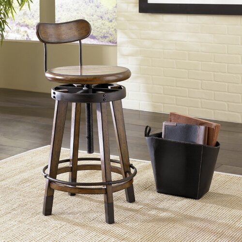 Hammary Studio Home Swivel Adjustable Bar Stool  166 948