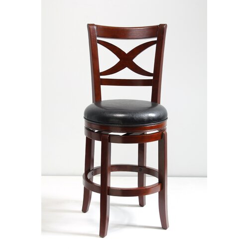 Mochi Furniture Elmira 24 Swivel Bar Stool with Cusion EF3222 24CH / EF3222 