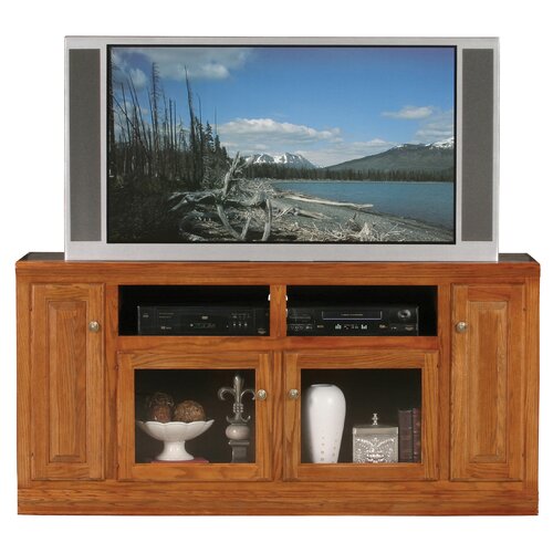 Eagle Furniture Manufacturing Classic Oak 66 TV Stand 46866PL Finish Unfini