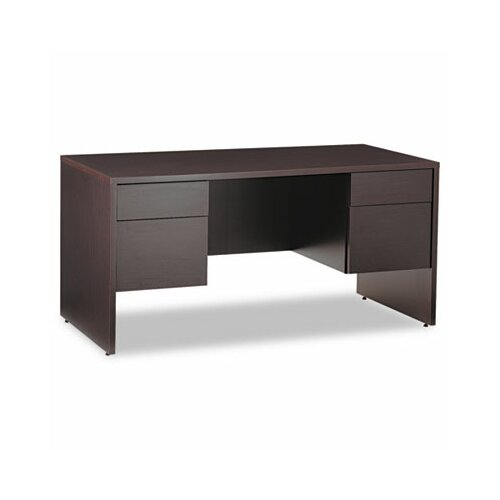 Global Total Office Genoa Series Double Pedestal Executive Desk GLBG3060DPDES