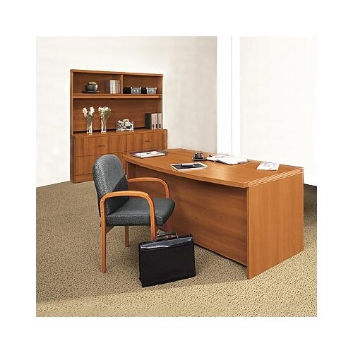 Global Total Office Correlation Standard Executive Desk Office Suite Layout C