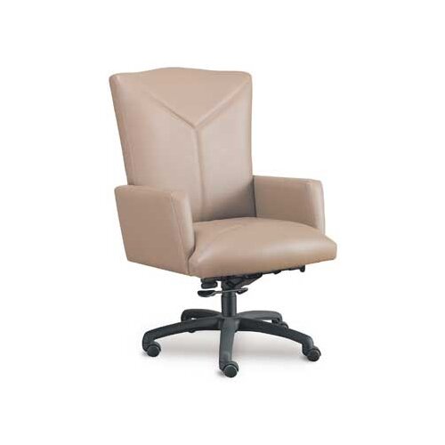 High Point Furniture High Back Executive Chair with Spider Swivel Base 161