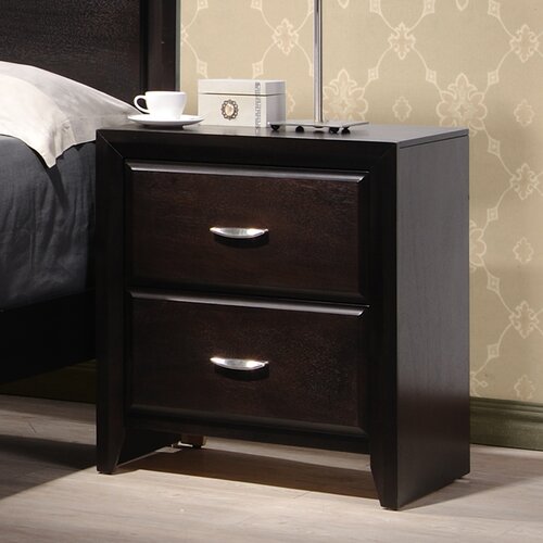 Wildon Home ® Adele 2 Drawer Nightstand AD5713N