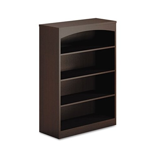 Mayline Brighton 50.5 Bookcase BTB4S36 Finish Mocha