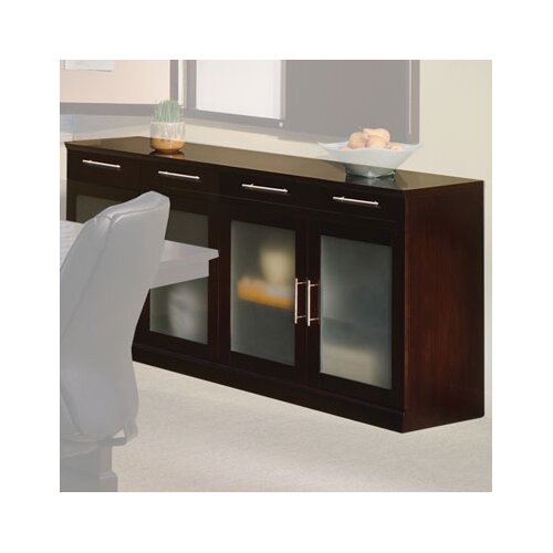 Mayline Sorrento 72 Buffet Cabinet SBUF Finish Espresso Walnut