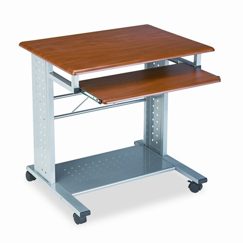 Mayline Eastwinds Empire Mobile Computer Desk 945 Surface Color Medium Cherry