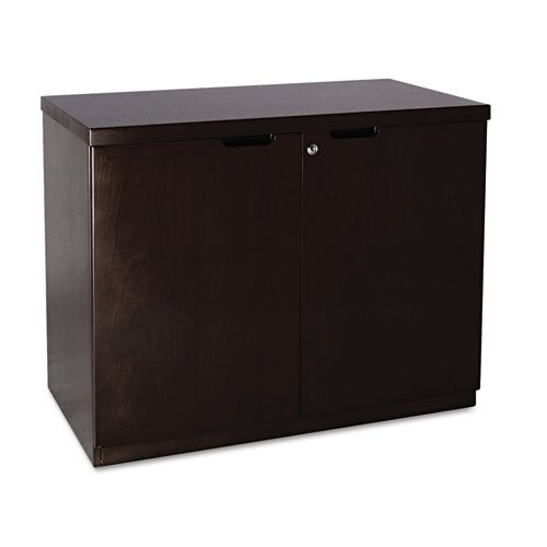 Mayline Mira Series Hinged Door Credenza MLNMHDC3620XXX Finish Espresso