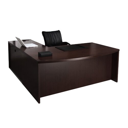 Mayline Mira Typical Office Suite MEL5MC / MEL5ESP Finish Espresso