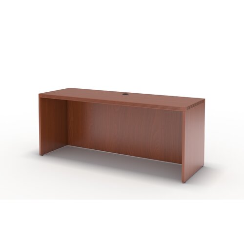 Mayline Aberdeen Series Laminate Credenza Shell TIFACD7224LCR Finish Cherry