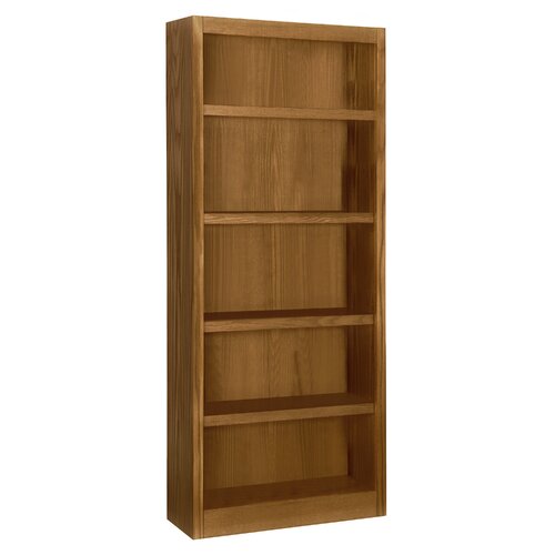 Concepts in Wood Single Wide 72 Bookcase MI3072 Finish Dry Oak