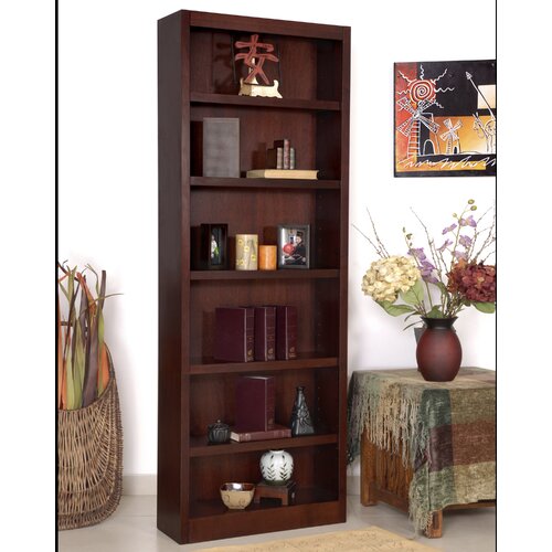 Concepts in Wood Single Wide 84 Bookcase MI3084 Finish Cherry