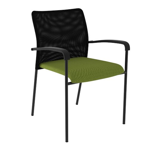 Compel Office Furniture Match Mesh Guest Chair with Arms CSF9100B chalk Seat 