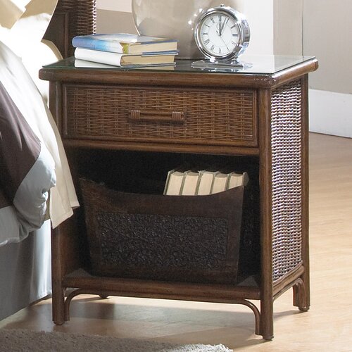 Hospitality Rattan Padre Island 1 Drawer Nightstand 816 5621 ATQ