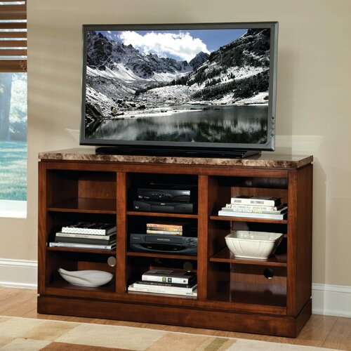 Standard Furniture Paramount 52 TV Stand 35516 / 35517 Finish Cherry / Marble