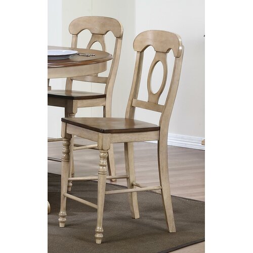 Sunset Trading Brookdale Napoleon Bar Stool DLU BR B50 PW RTA