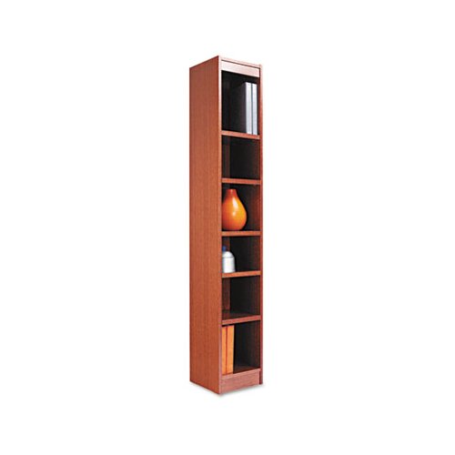 Alera Narrow Profile 72 Bookcase ALEBCS67212 Finish Cherry