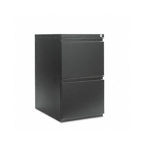 Alera 2 Drawer Mobile Pedestal File ALEPB542823 Finish Black