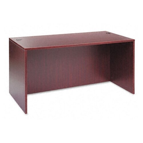 Alera Valencia Series 60 Executive Desk Shell ALEVA216030 Finish Mahogany