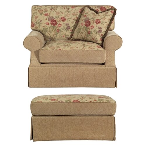 Kincaid Richmond Chair and Ottoman 800 84