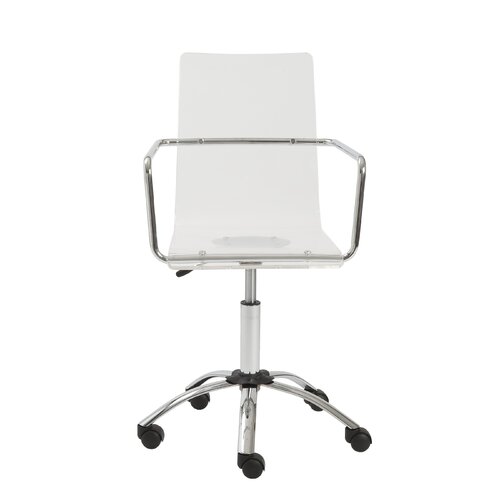 Eurostyle Chloe Mid Back Office Chair with Arms 80943CLR