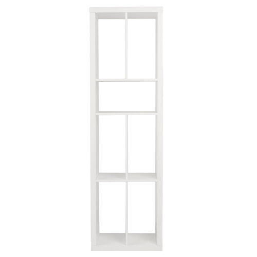 Eurostyle Ryn 72 Bookcase 09820GRY / 09820WHT Finish White Lacquer