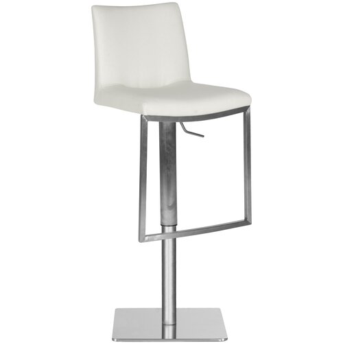 Safavieh Fox Ember Adjustable Bar Stool  FOX3009 Seat Finish White