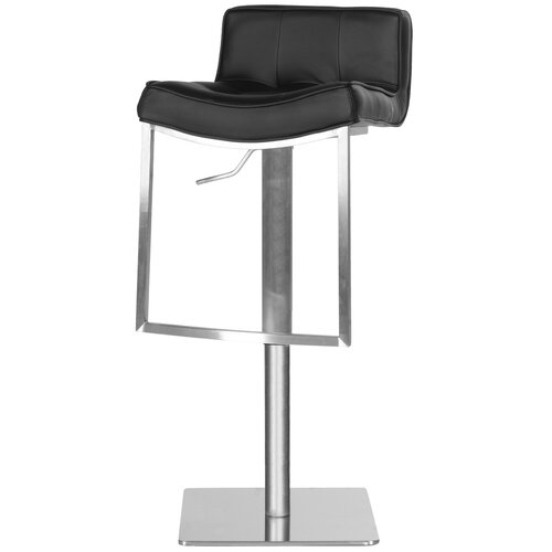 Safavieh Fox Newman Adjustable Bar Stool  FOX3005 Seat Finish Black