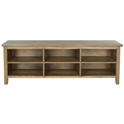 Safavieh Sadie 18 Low Bookcase AMH6525B / AMH6525C Finish Oak