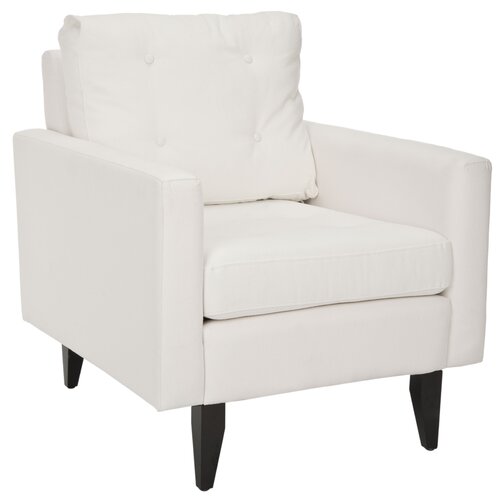 Safavieh Sophie Cotton Chair MCR4569A Finish White