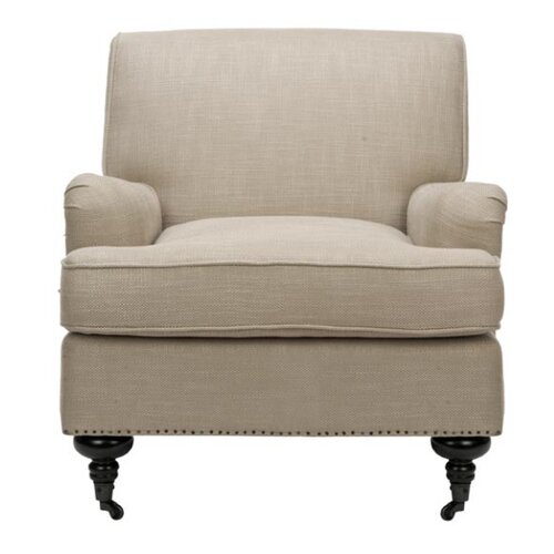 Safavieh Sierra Chair MCR4571C Finish Taupe Linen