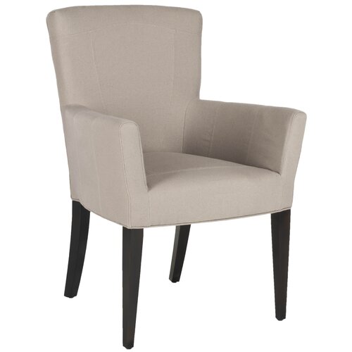 Safavieh Dale Arm Chair MCR4710 Color Taupe