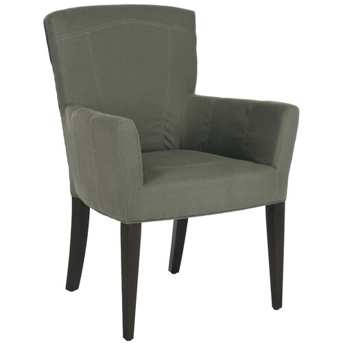 Safavieh Dale Arm Chair MCR4710 Color Sea Mist