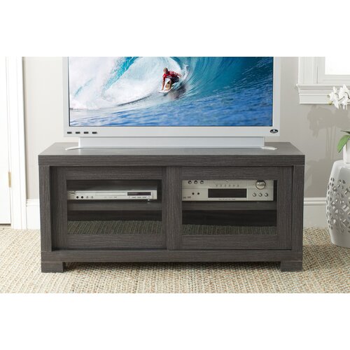 Safavieh Davis 47 TV Stand SEA1003A / SEA1003B Finish Dark Grey / Charcoal 