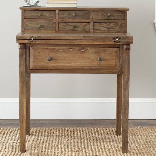 Safavieh Abigail Desk AMH6520 Finish Oak