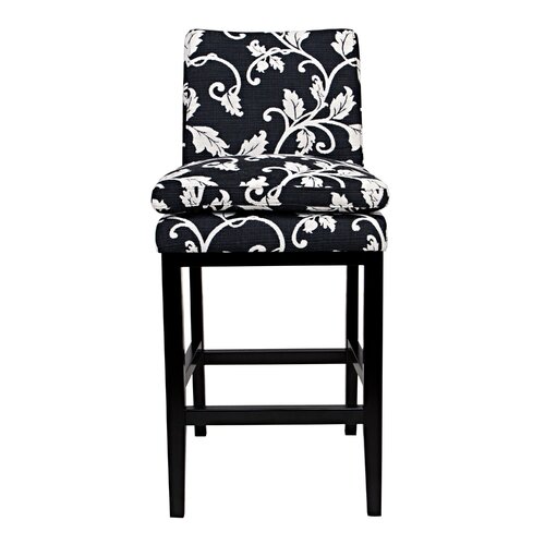 angeloHOME Marnie Bar Stool ANGE1093 Seat Height 30, Color Black