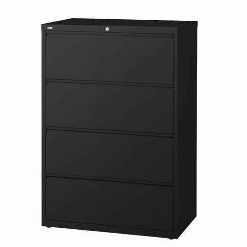 CommClad 4 Drawer Vertical File Cabinet 1498 / 16067 Finish Black