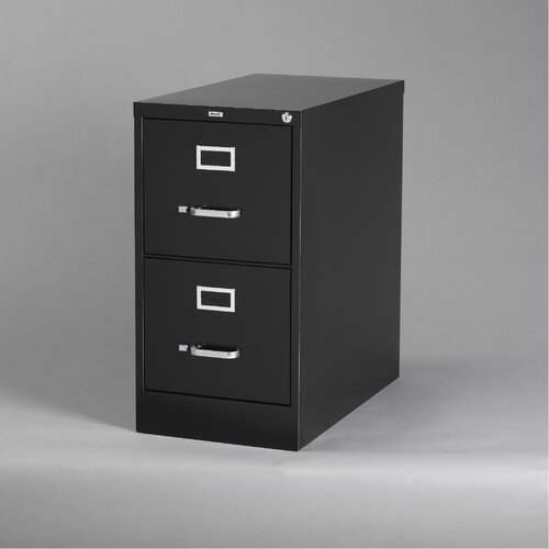 CommClad 25 Deep Commercial 2 Drawer Letter Size High Side Vertical File Cab