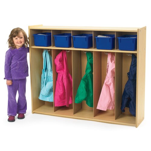 Angeles Value Line Toddler 5 Section Locker AVL1120