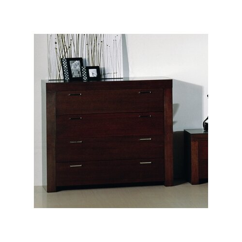 Hokku Designs Traxler 4 Drawer Traxler Dresser Traxler Chiffonier