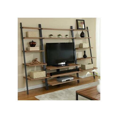 Jesper Office Parson 98 Ladder TV Stand XB2271 B4671 B3071  Finish Walnut