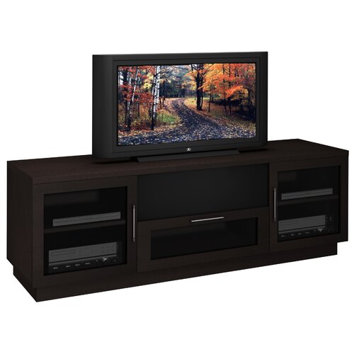 Furnitech Contemporary 70 TV Stand FT72CC Finish Wenge